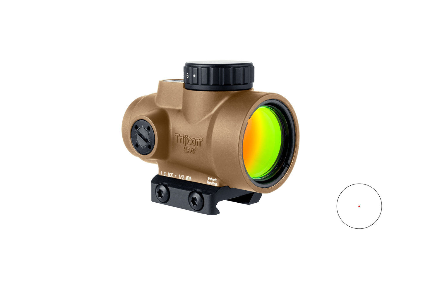 MRO SD 1X25 2MOA COYOTE LOW MT